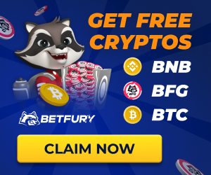 Betfury'e Para Yatırmadan Her Saat BNB, BTC ve BFG koinleri kazanabilirsiniz.